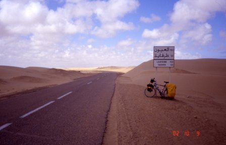 en plein Sahara