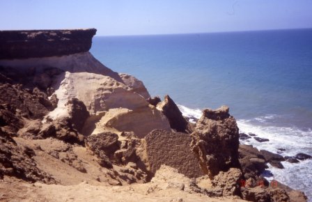 paysage route de Dakla