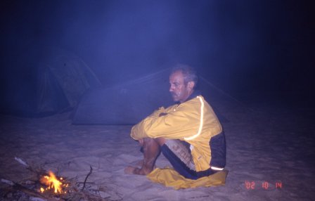 la fraîcheur du soir
