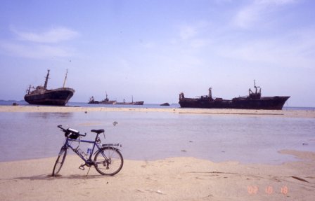 cimetière de bateaux à Nouadhibou