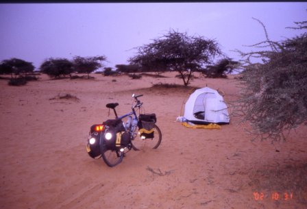 dernier campement en Mauritanie
