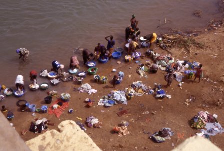 rive du Sénégal à Kayès