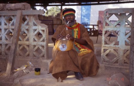 un fan de Bob Marley