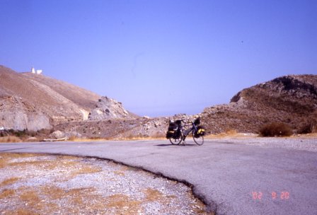 route de Matril (fin d'une grande montée)