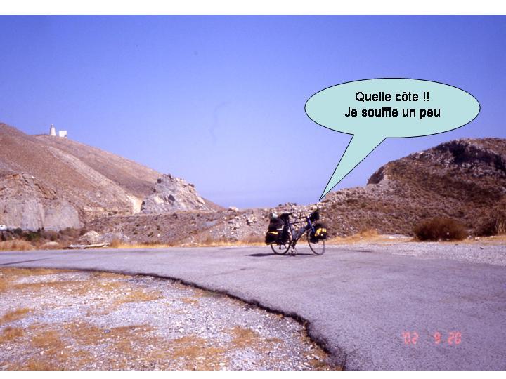 Planche 7 de la bande dessinée Voyage VTT